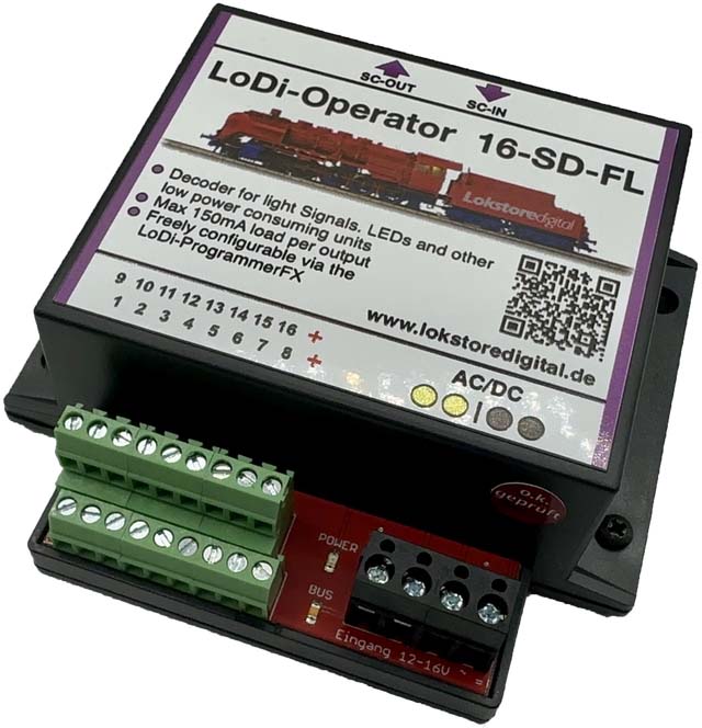  LoDi-Operator 16-SD-FL